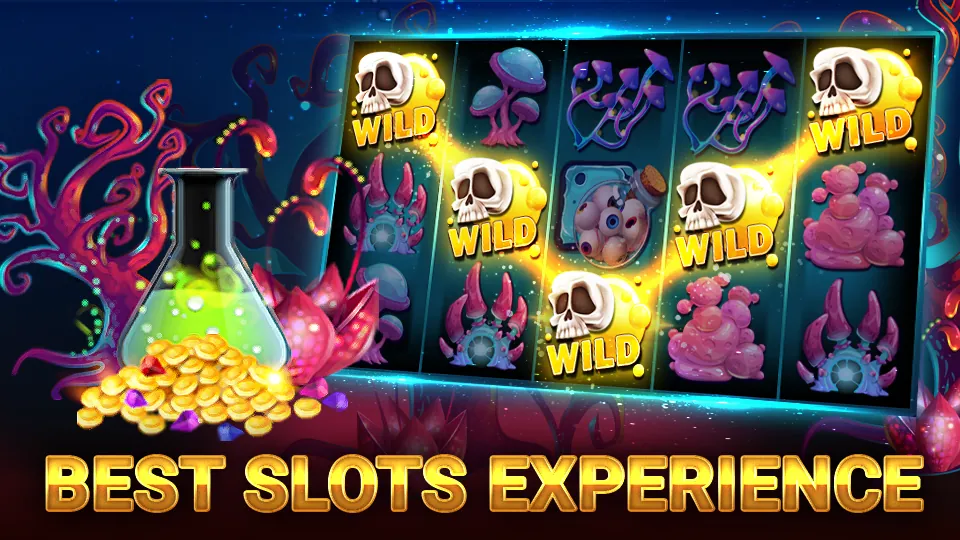 Người chơi đang suy nghĩ chiến lược cho slot game với các biểu tượng tiền thưởng